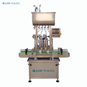 4 nozzles filling machine